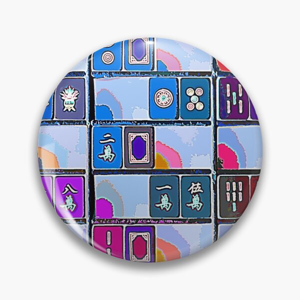 Item preview, Mahjong Blue Tiles  designed and sold by johndavis71.