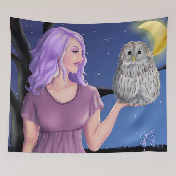 Item preview, Alesia Holding Owl  designed and sold by Sylvia Serry.