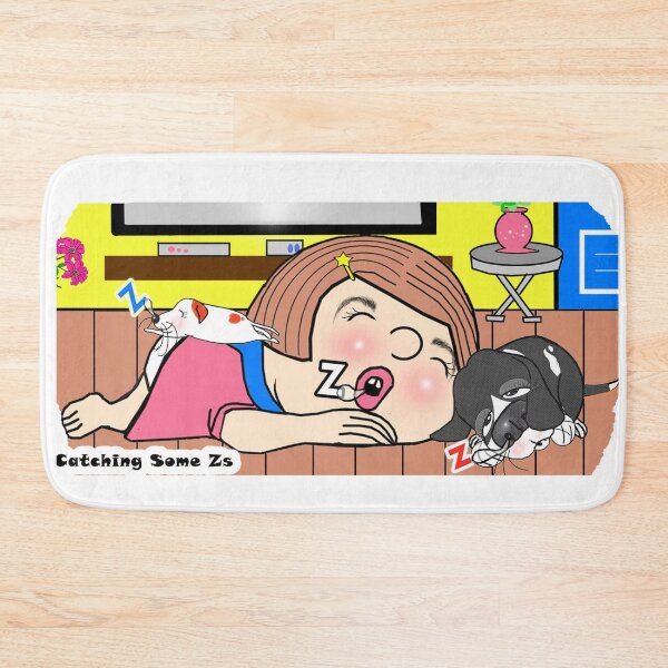 Item preview, Catching Some Zs - dogs  designed and sold by Shirley cute art .