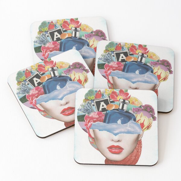 Item preview, Magazine Paper  Portrait Collage ¨I Choose To Be Calm And At Peace¨. designed and sold by Artsymirveras.