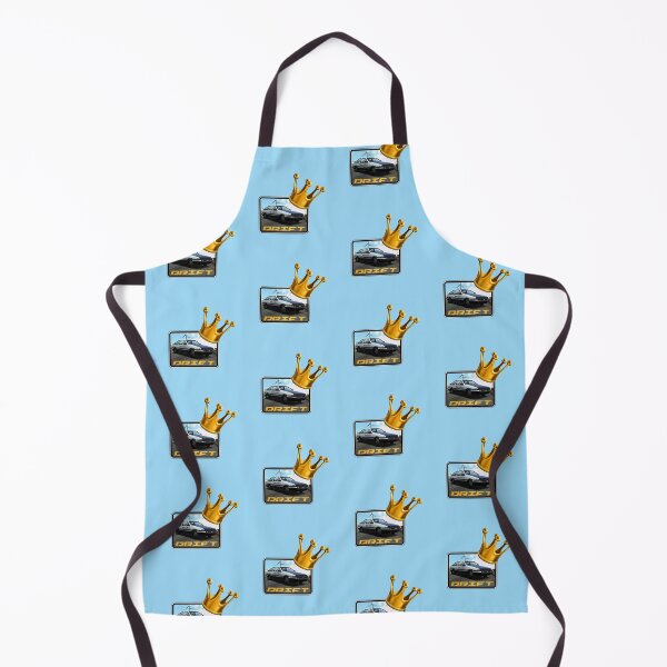 Item preview, Drift King! Gold Crown (On Blue) designed and sold by epinkb.