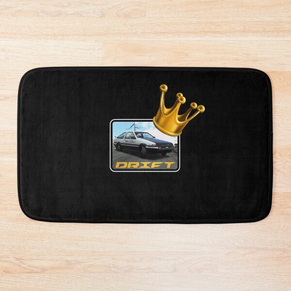 Item preview, Drift King! Gold Crown (On Black) designed and sold by epinkb.