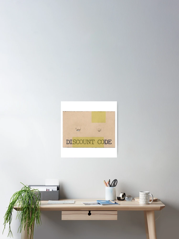 Thumbnail 2 of 3, Poster, Discount Code designed and sold by ExploreTheBasic.