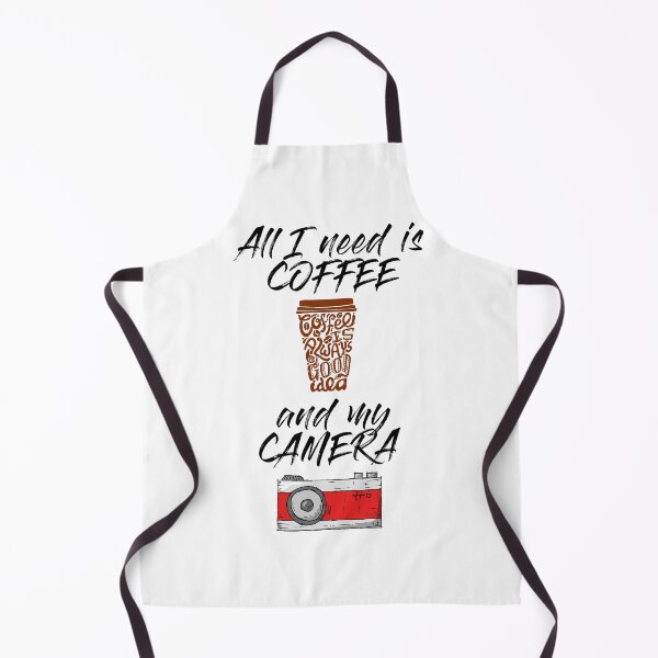 Item preview, All I Need is Coffee and My Camera (2021-6-AINICAMC-1) designed and sold by NY-Prints-USA.