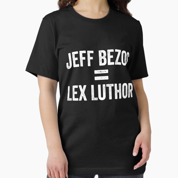 Item preview, Jeff Bezos = Lex Luther designed and sold by Munchy Codex.