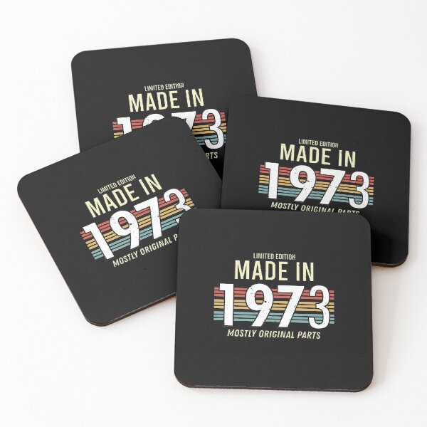 Item preview, Limited Edition Made In 1973 Mostly Original Parts - Funny Vintage Years Old Birthday Gifts. designed and sold by ALITOPRINCE.
