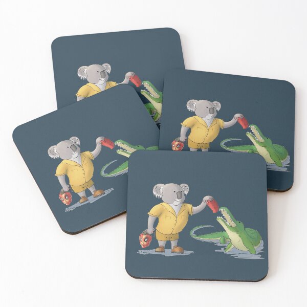 Item preview, Odd Koala - feeding a crocodile designed and sold by patricioguerra.