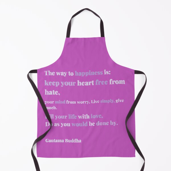 Item preview, Buddha quotes happiness lilac designed and sold by KennyLucky.