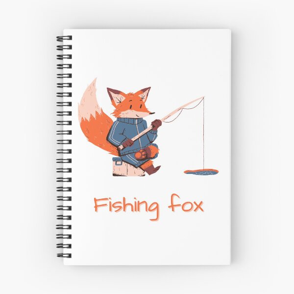 Item preview, Fishing Fox designed and sold by MakeTrendy.
