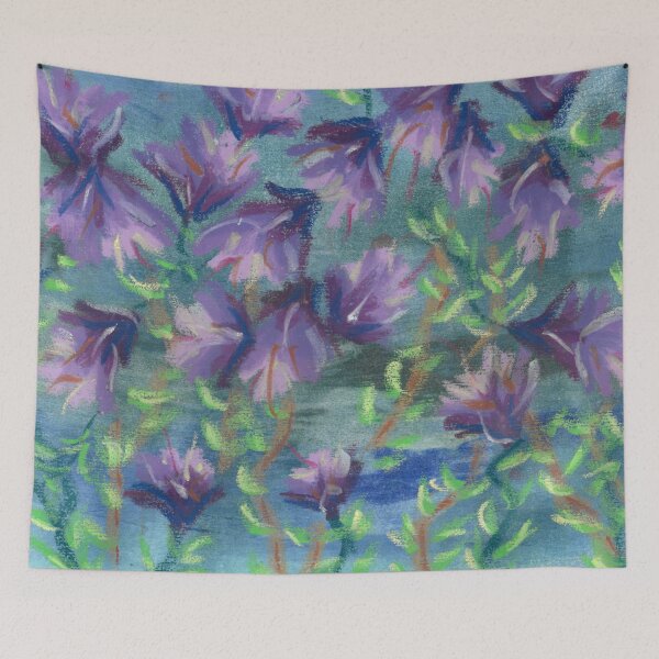 Item preview, Lavender Floral Vines designed and sold by Sarah Aubry.