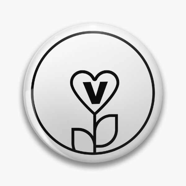 Item preview, Vegan Roots V Monogram designed and sold by jrobdesignz.