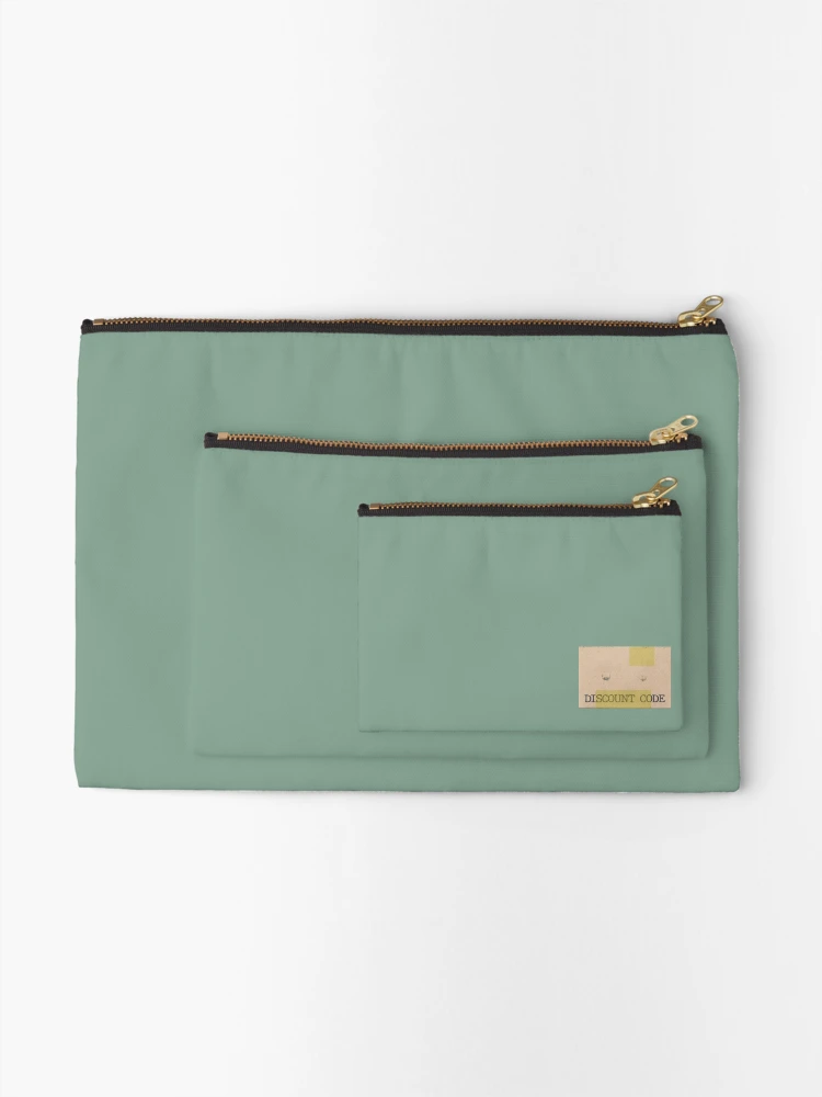 Thumbnail 2 of 4, Zipper Pouch, Discount Code designed and sold by ExploreTheBasic.