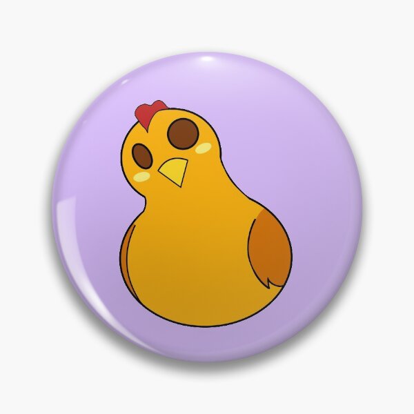 Item preview, Gold Chibi Chicken designed and sold by Cutest-Raccoon.