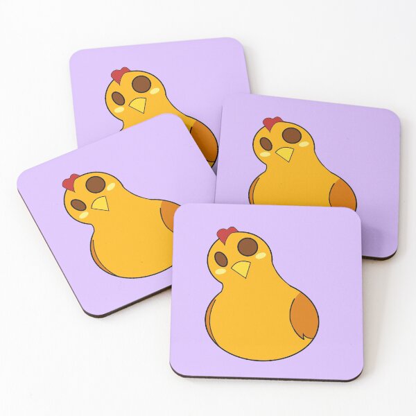 Item preview, Gold Chibi Chicken designed and sold by Cutest-Raccoon.