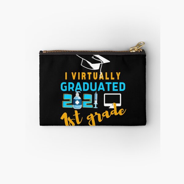 Item preview, I Virtually graduated 2021 1st grade designed and sold by AbhishekRastogi.