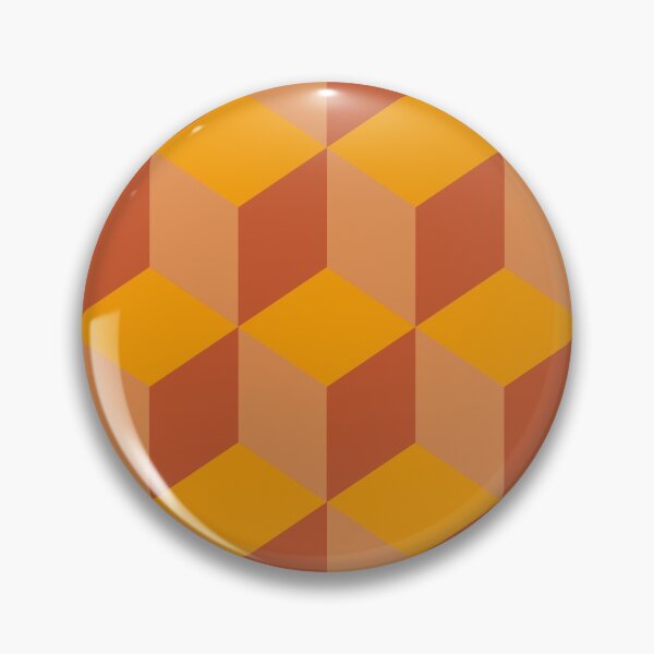 Item preview, 3D square pattern,orange,yellow,square pattern  designed and sold by Patcha555.