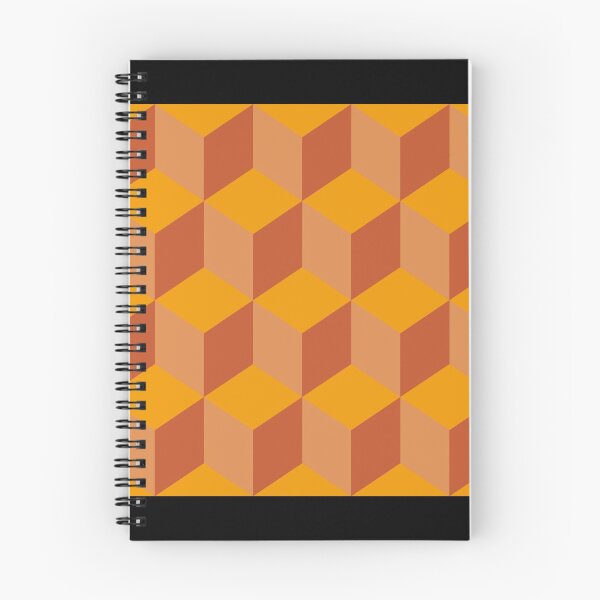Item preview, 3D square pattern,orange,yellow,square pattern  designed and sold by Patcha555.