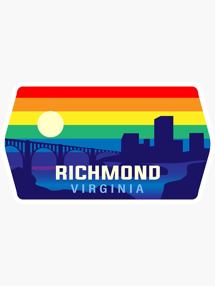 "RVA Pride" Sticker for Sale by vmbrandon Redbubble
