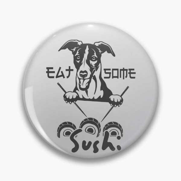 Item preview, Pet Dogs & Eat Some Sushi Healthy Japanese Dinner Whippet designed and sold by Amirebdesign.
