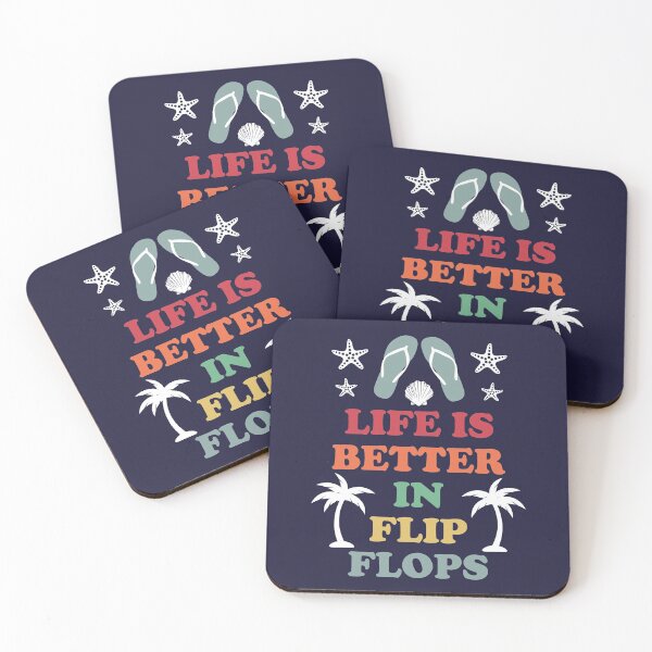 Item preview, Life Is Better In Flip Flops designed and sold by MarkTees.