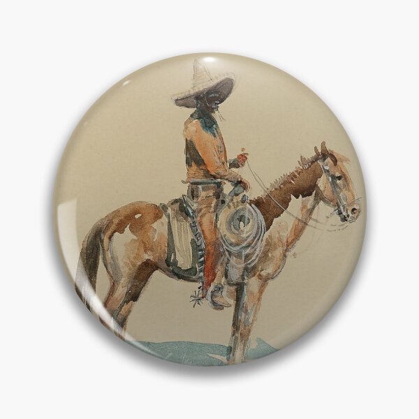 Item preview, “Vaquero” Western Art by Edward Borein designed and sold by PatricianneK.