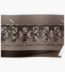 Silver Tray Macro Poster