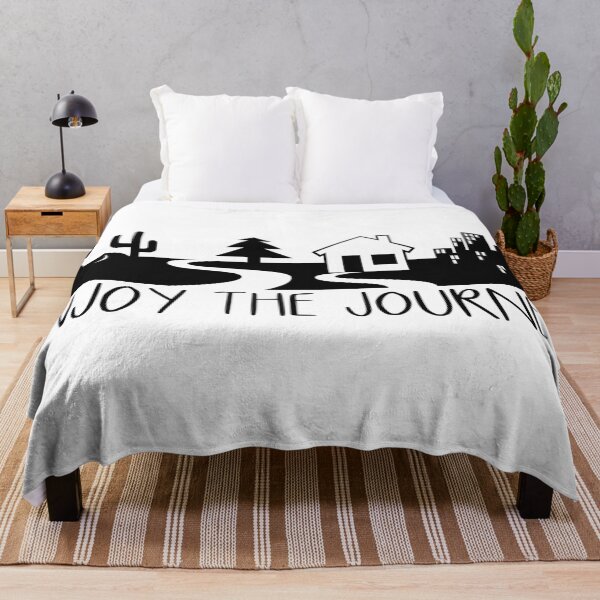 Item preview, enjoy the journey - black designed and sold by anniemarge.