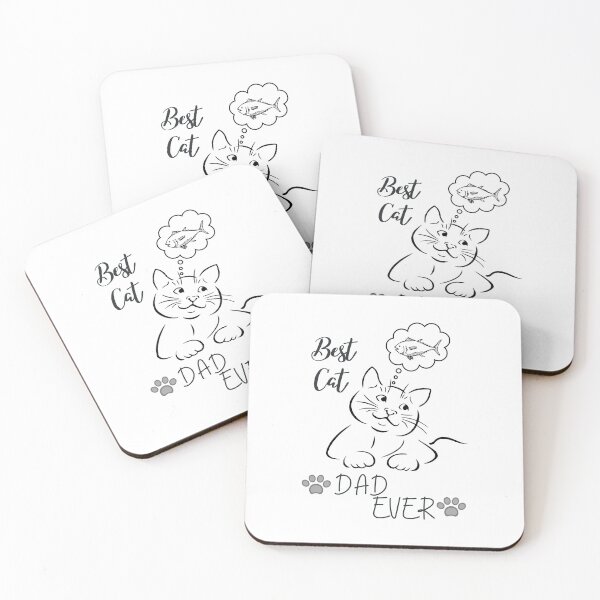 Item preview, Best Cat Dad Ever designed and sold by JoLiShop.