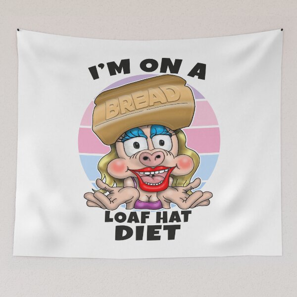Item preview, Flat Stomach The L Is Just Silent Funny Weight Loss Dieting designed and sold by Status71.