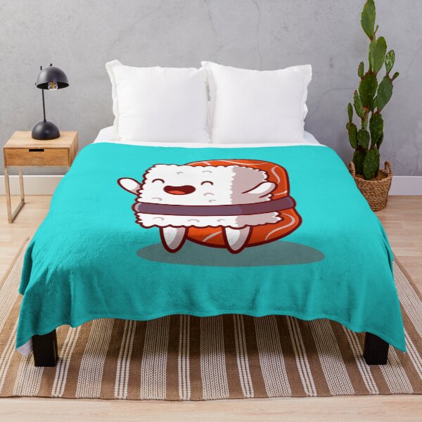 Item preview, Happy Sushi (Salmon and Rice) designed and sold by JollyElephant.