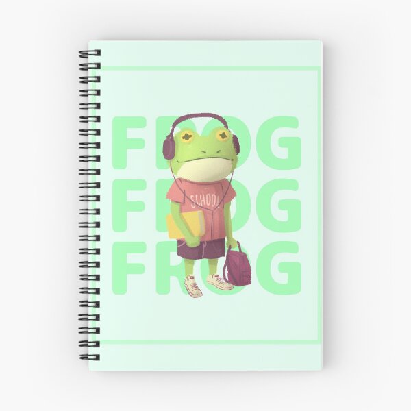 Item preview, Ultimate Frog Guide. Cute Frog and School.  designed and sold by TheGoToStore.
