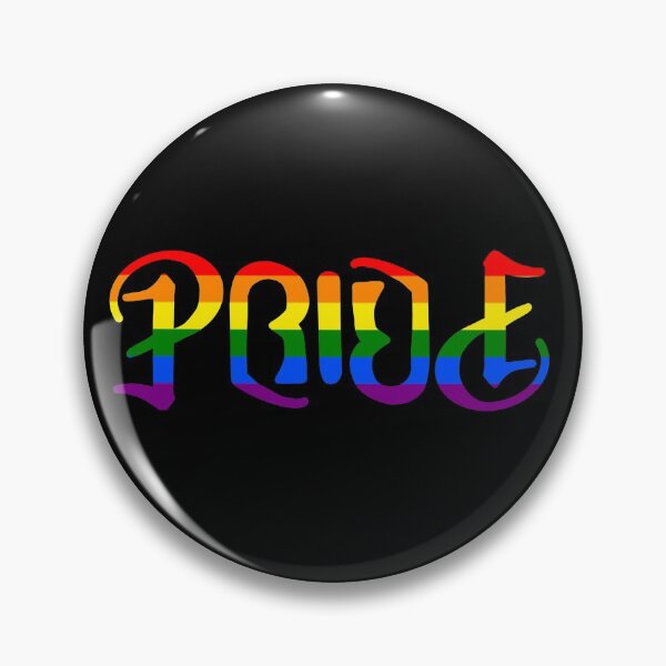 Item preview, Pride ambigram designed and sold by Thatgaybrand.