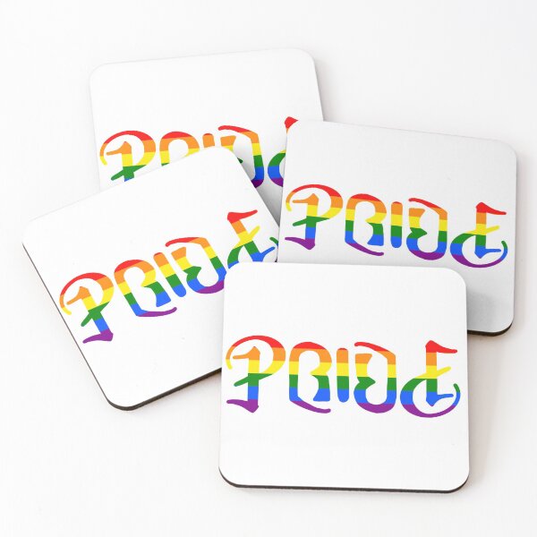 Item preview, Pride ambigram designed and sold by Thatgaybrand.