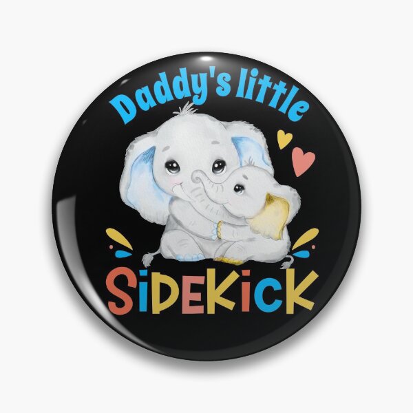 Artikelvorschau, Daddy's Little Sidekick | Cute Baby entworfen und verkauft von FabStuff.