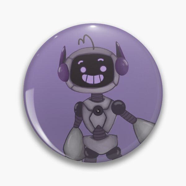 Item preview, Purple robot designed and sold by White-P8.