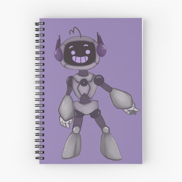 Item preview, Purple robot designed and sold by White-P8.