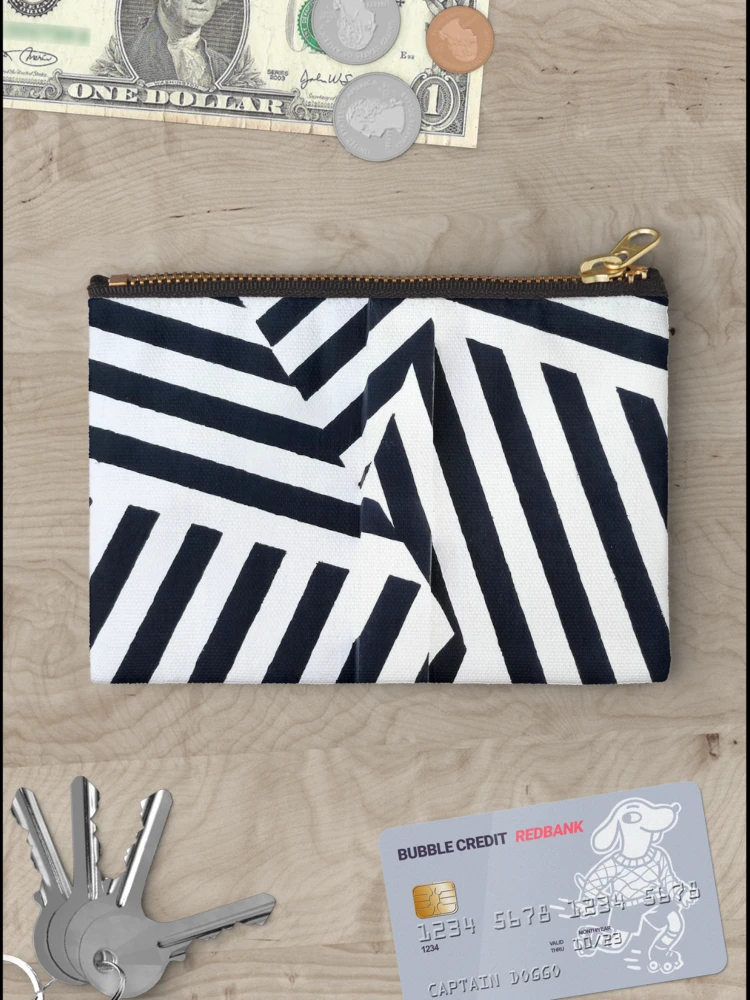Thumbnail 3 of 4, Zipper Pouch, Zebra designed and sold by RissaDD.