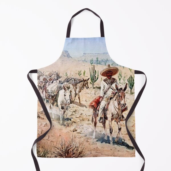 Item preview, “Vaquero Pack Train” by Edward Borein designed and sold by PatricianneK.