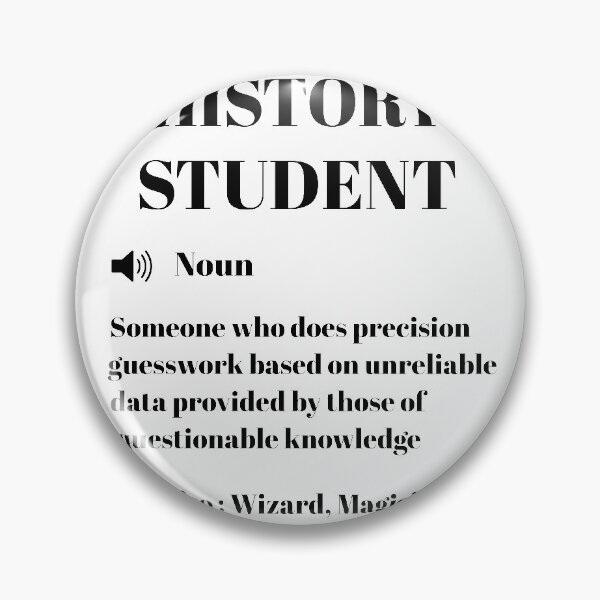 Item preview, History Student Funny Definition  designed and sold by Yay Design.