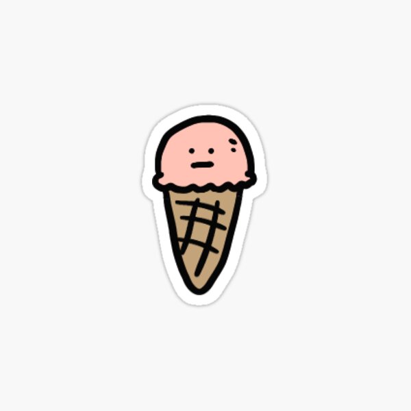 Item preview, Tiny Ice Cream - Original Hand Drawn Miniature  designed and sold by shame doodle.