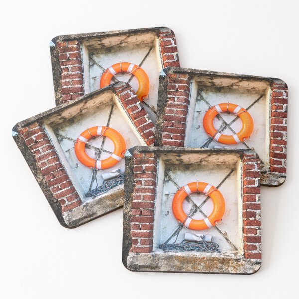 Item preview, Lifebelt Mevagissey Cornwall England. designed and sold by VnGphoto.