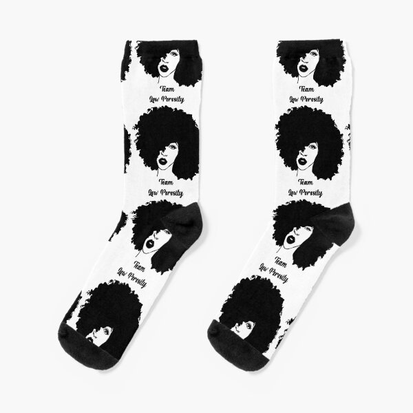 Team Low Porosity Afro Hair Socks