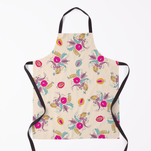 Item preview, Funny Floral Vulva Pattern designed and sold by okpinsArtDesign.