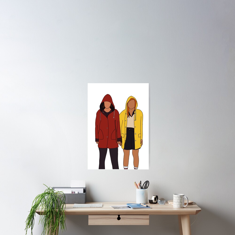 "Eleven and Max, ketchup and mustard " Poster by StickersByRosa Redbubble