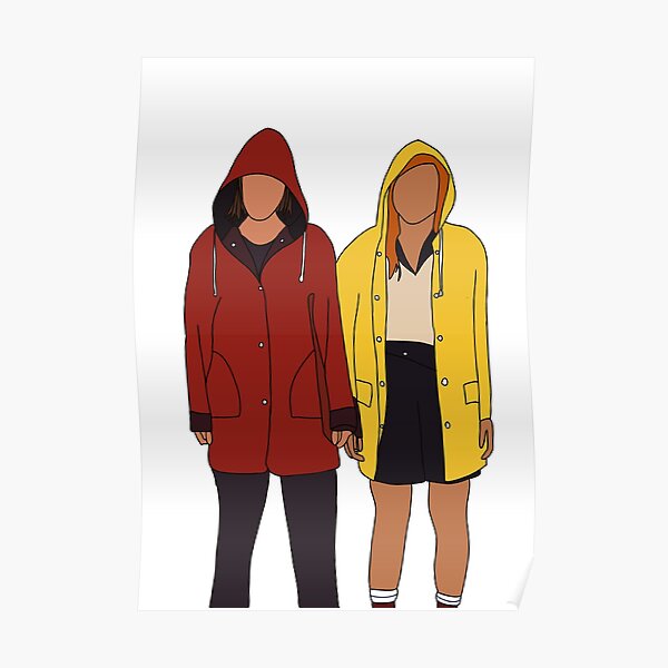 "Eleven and Max, ketchup and mustard " Poster by StickersByRosa Redbubble