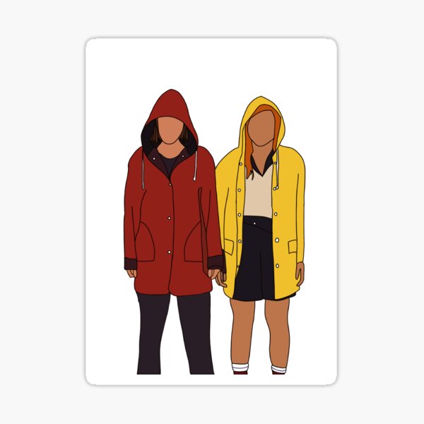 "Eleven and Max, ketchup and mustard " Sticker for Sale by
