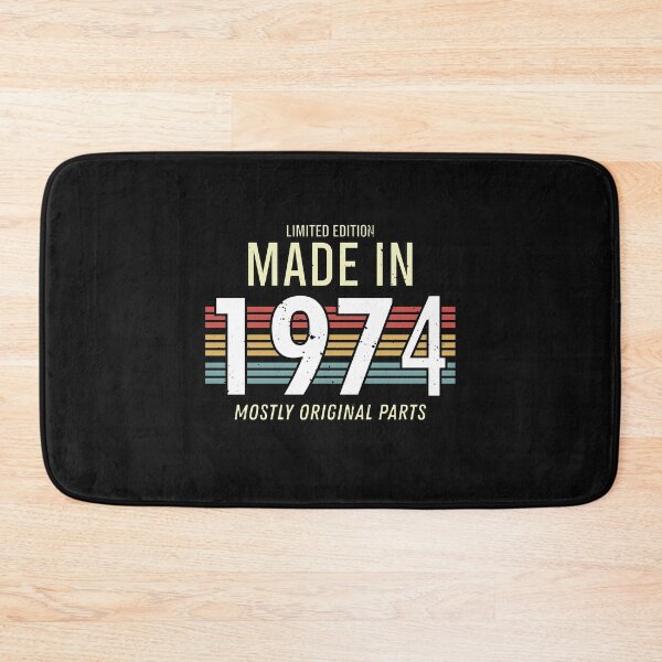 Item preview, Limited Edition Made In 1974 Mostly Original Parts - Funny Vintage Years Old Birthday Gifts. designed and sold by ALITOPRINCE.