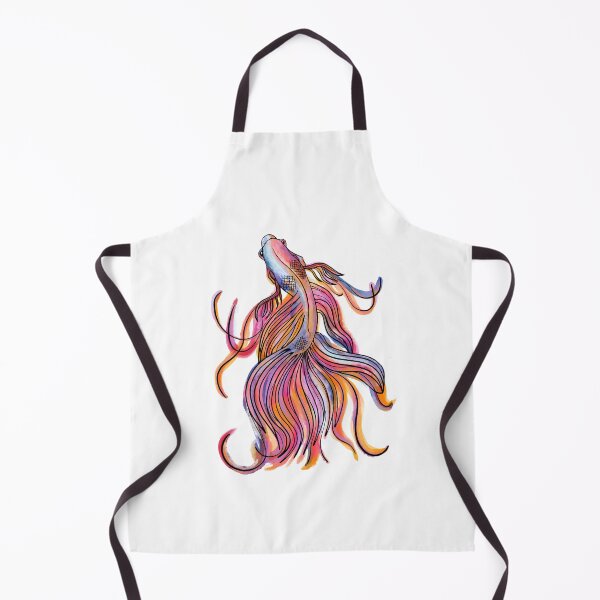 Item preview, Colorful koi goldfish watercolor designed and sold by Zela.