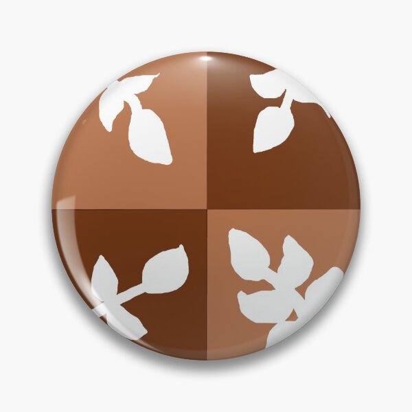 Item preview, White Leaves With 2 Shades of Brown designed and sold by DesignsByMuriel.