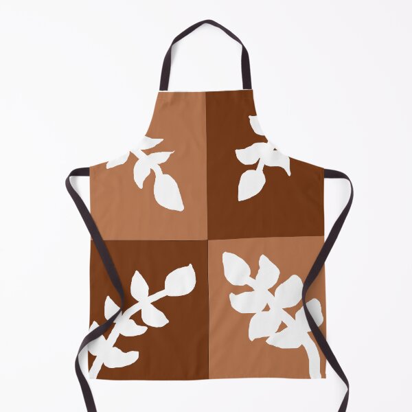 Item preview, White Leaves With 2 Shades of Brown designed and sold by DesignsByMuriel.